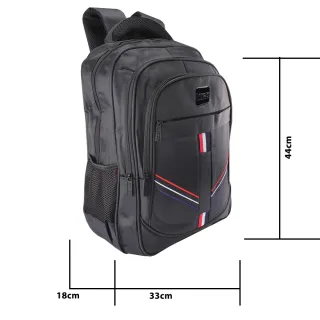 Mochila Resistente para Notebook - Design Executivo Unissex - Cinza