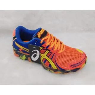 Super Leve e Confortável - Tênis Esportivo Masculino/Feminino para Caminhada, Academia e Dia a Dia - Laranja/Azul