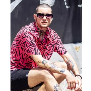 Viscose Pink Shirt - G