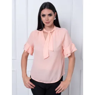 Gravata feminina para camisa social - Telha