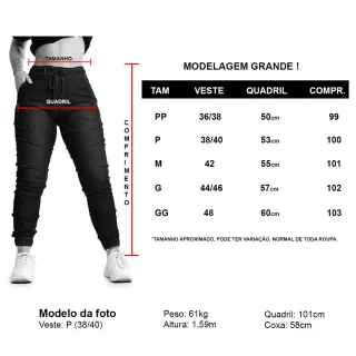 Promoção Calça Jogger Feminina Premium - Elástico Punho Skatista - Caramelo