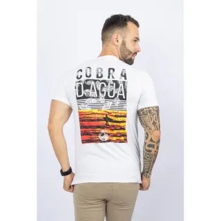 Camisetas masculinas de algodão, kit com 2 unidades - Variadas