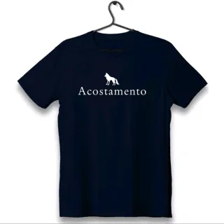 Promoção Camisa Acostamento Masculina 100% Algodão - Branco