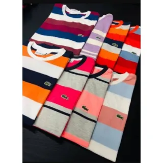 Variedade incrível de estampas em kit com 3 camisetas/camisas - M