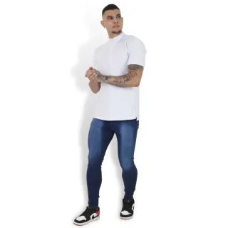 Calça Premium Super Skinny Masculina com Lycra - Preto