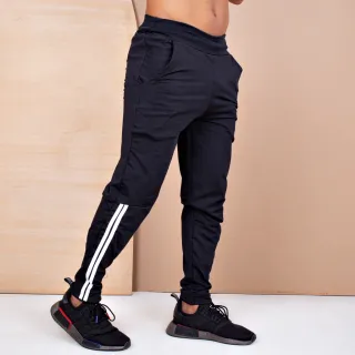 Calça Jogger Masculina de Treino Suplex Felpado Esportiva - Preto