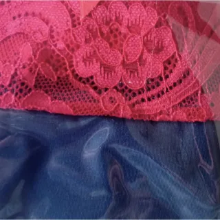 Confortável Baby Doll Plus Size Toper Pijama - Frozen-Rosa