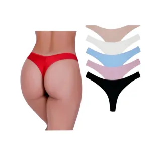 Lingerie Luxo Kit 10 Calcinhas Fio Dental Duplo Microfibra - M (38)