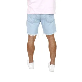 SUPER BARATA Bermuda Jeans Masculina Curta Rasgada - CLARA CUR