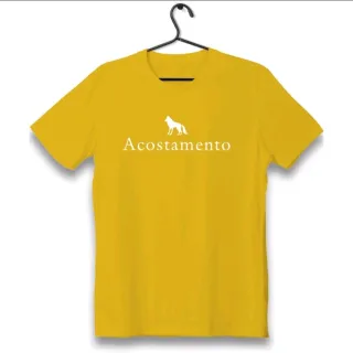 Promoção Camisa Acostamento Masculina 100% Algodão - Branco