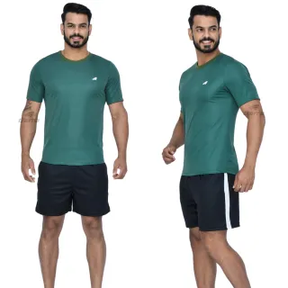 Camisetas Fitness Masculina Dri Fit Kit 3 - Treino Academia Corrida - 1 Preto - 1 Cinza - 1 Royal
