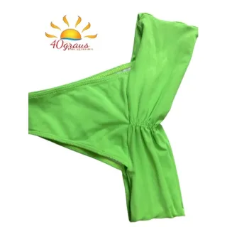 Calcinha Biquíni Levanta Bumbum Efeito Lipo Pala Grossa Cicatriz ENVIO IMEDIATO - Preta