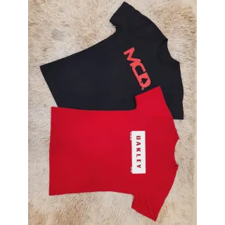 Camisetas masculinas fio 30.1 em kit com 3 unidades - Variadas