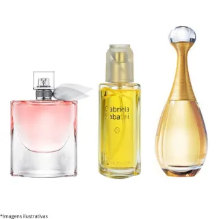 Promoção Kit Perfumes Importados Feminino 50 ml - Envio Rápido - Coco - Good Girl - Jadore