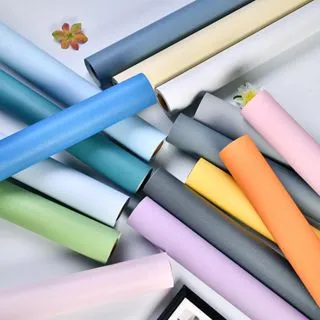 Adesivo Autocolante de Parede - Cor Sólida - 10 metros