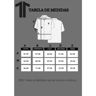 Camisa Estampada Manga Curta Masculina - Modelagem Slim - M