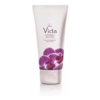 Hidratante corporal ou Creme para Mãos Jequiti Vida - Fragrâncias à escolher. - Mãos Vida Orquídea e Baunilha