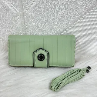 Porta cartão grande para carteira feminina - caqui2177