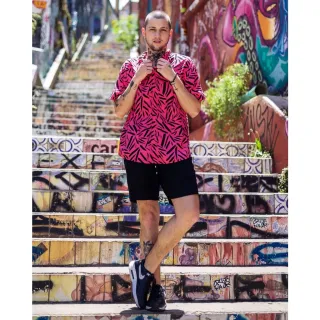 Viscose Pink Shirt - G