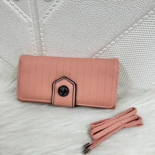 Porta cartão grande para carteira feminina - caqui2177