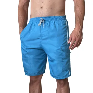 Kit Masculino 3 Bermudas Tactel Cargo Academia Corrida Musculação - Variadas