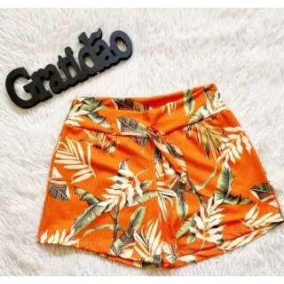Kit com Shorts Feminino Estampado em Malha para o Dia a Dia - G