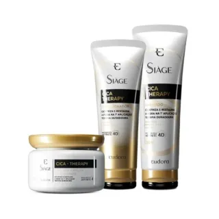 Completo Siàge Cica Therapy - Kit Eudora - C - Shampoo + Condicionador