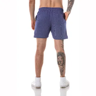 Short Masculino de Moletom Confortável para Passeio e Academia - Azul