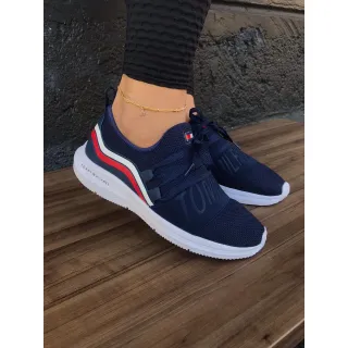 Promoção Tênis Feminino Esportivo Academia - TM - VERMELHO