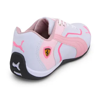Promoção Tênis Esportivo Feminino Ferrari New Scuderia F1 - Corrida Academia - Branco/rosa