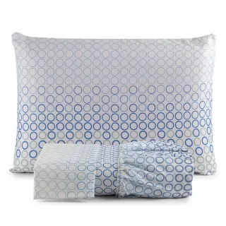 Lençol Casal Jogo de Cama Micropercal 200 Fios - 03 Peças - ROSA RETRÔ