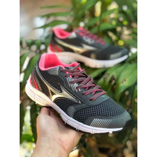 Treino Mizzuno Jet Masculino: Tênis para Treinar - CINZA/ROSA