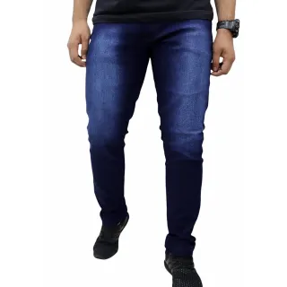 Lycra Premium Masculina Calça Jeans com - Preta Premium