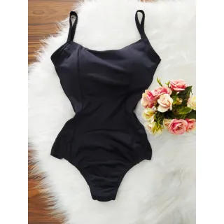 Maiô Feminino Estampado e Liso com Alça, Bojo e Calcinha Fio Duplo - Roxo