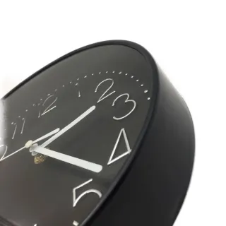 Relógio Silencioso de Parede BIRMINGHAM - BIRMINGHAM BLACK WHITE 20 CM