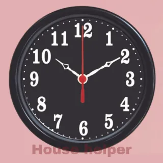 Relógio Redondo de Parede ou Mesa 15cm - NÚMEROS - 401-01