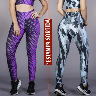 Calça Legging Feminina Lisa Preta Cinza - Frete Grátis - Preta (Lisa)