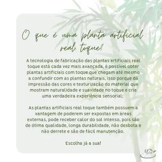 Bambu Artificial Natural - Planta de Bambu Real Toque Sorte Folha - Único
