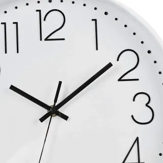 Relógio Silencioso de Parede BIRMINGHAM - BIRMINGHAM BLACK WHITE 20 CM