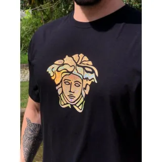 Camisa Padrão Shopping - Camiseta Masculina Premium de Algodão Fio 30.1 P ao G3 - M