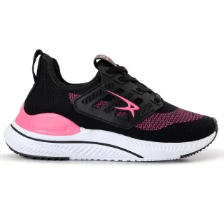 Promoção Tênis Feminino Esportivo Corrida Academia Caminhada - Preto Pink