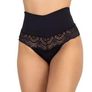 Cinta Compressão Dupla Fio Renda Kit 4 Suplex Pala - GG