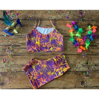 Moda fitness: conjunto top e short curto ou pedal - Est.13