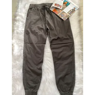 Calça Jogger Feminina Jeans Colorido em Sarja - Vinho