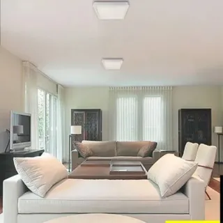 Painel Led 12W Kit 5 Luminárias Quadrado Redondo Alumínio - REDONDO