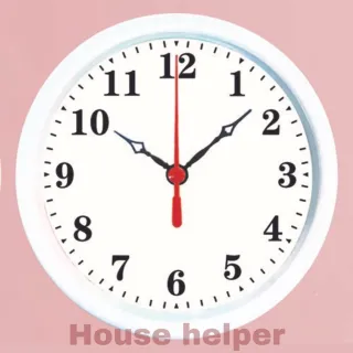 Relógio Redondo de Parede ou Mesa 15cm - NÚMEROS - 401-01