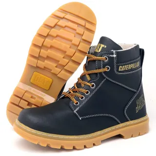 Conforto e Qualidade: Bota Coturno Masculina Caterpillar - Preto