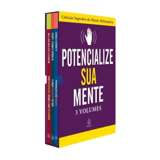 3 Livros Box Segredos da mente milionária - Único