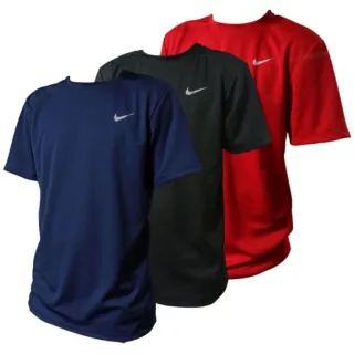 Kit Treino Esportivo Masculino Camisetas Dry Fit Academia - 3 CAMISETAS SORTIDAS