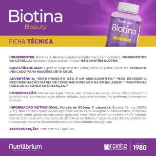 Biotina Nutrilibrium + Ácido Hialurônico Premium Kit Colágeno Verisol - Abacaxi com Hortelã